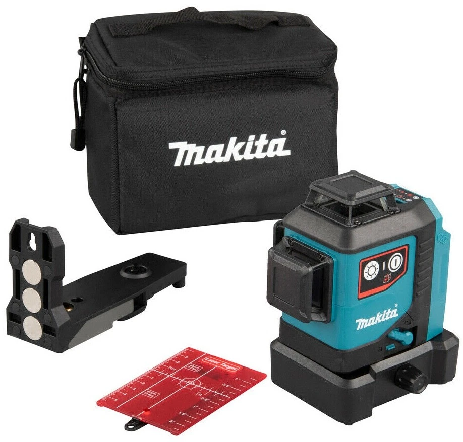 Makita SK700D Akku-Multilinienlaser Rot 360°-Kreuzlinienlaser 12V max. Laser