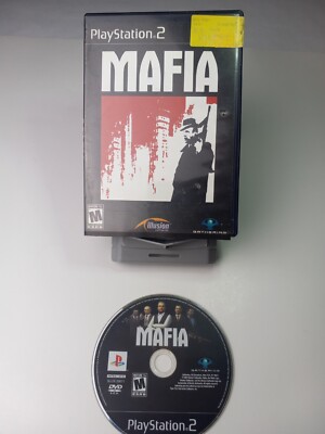 Mafia (2003-Sony PlayStation 2) Rated Mature. Mafia Style Video Game 