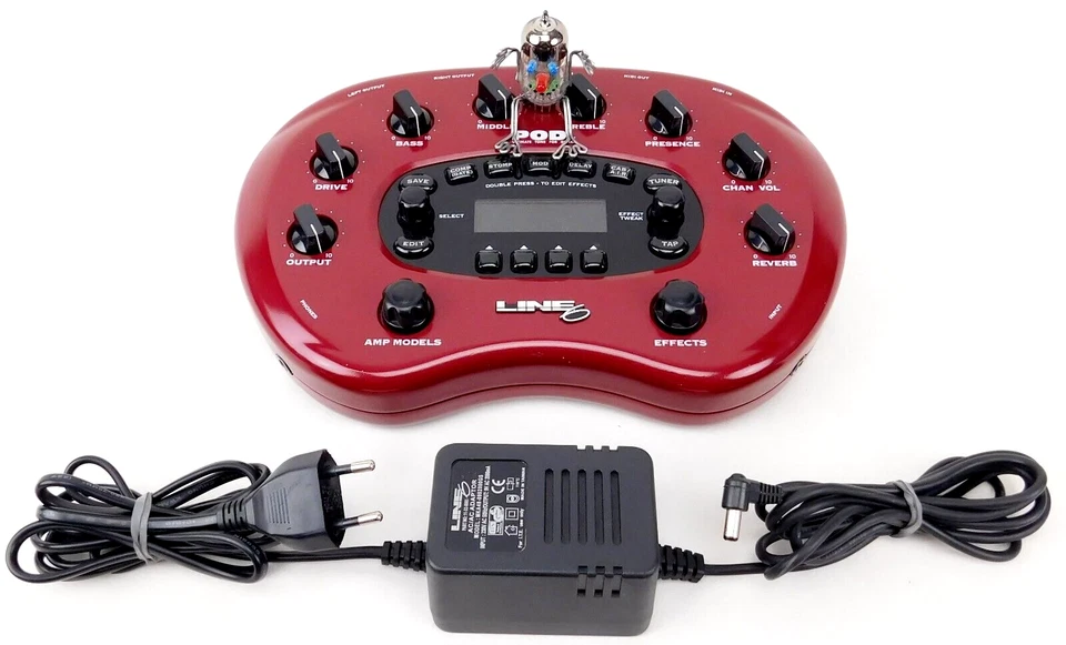 Line 6 Pod XT Guitar Amp Modeler Effects FX +Top Zustand + OVP + 1,5 J Garantie - Image 4 of 4