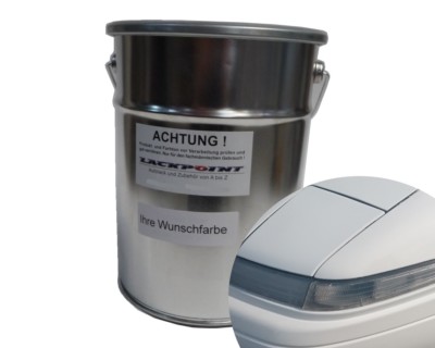 4 Litre Ready to Use Base Coat Diamond White Car Paint White Lackpoint Color