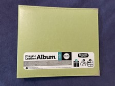 We R Memory Keepers Leather D Ring 12X12 Scrapbook Album 12"X12" Kiwi Green NEW