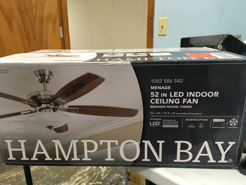 Hampton Bay Menage 52 in. Integrated 