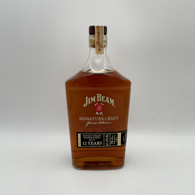 (142,85 EUR/l) Jim Beam 12 Signature Craft Bourbon Whiskey Small Batch, 43% 0,7L