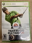 NISP Tiger Woods PGA Tour 09 Microsoft Xbox 360 Golf Video Game Complete Sealed