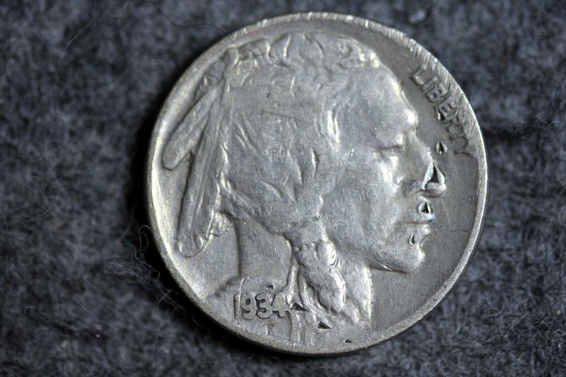 Estate Find 1934 - Buffalo Nickel!! #J13361