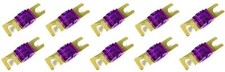 10 Pack of 150 Amp Gold AFS / Midi / Mini ANL Fuses