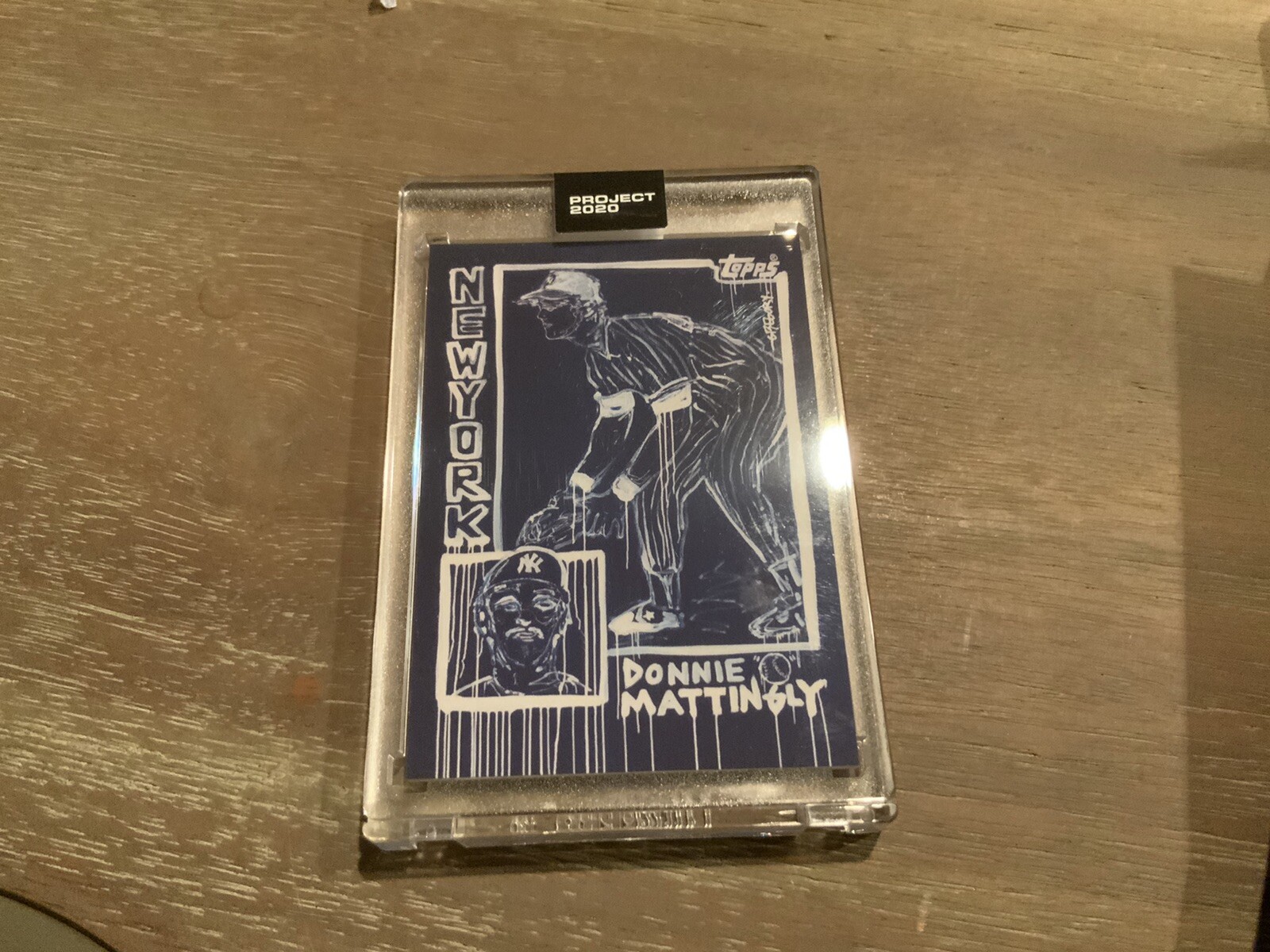 DON MATTINGLY TOPPS PROJECT 2020 #69 1984 #8 Yankees RC Gregory Siff LIM ED!