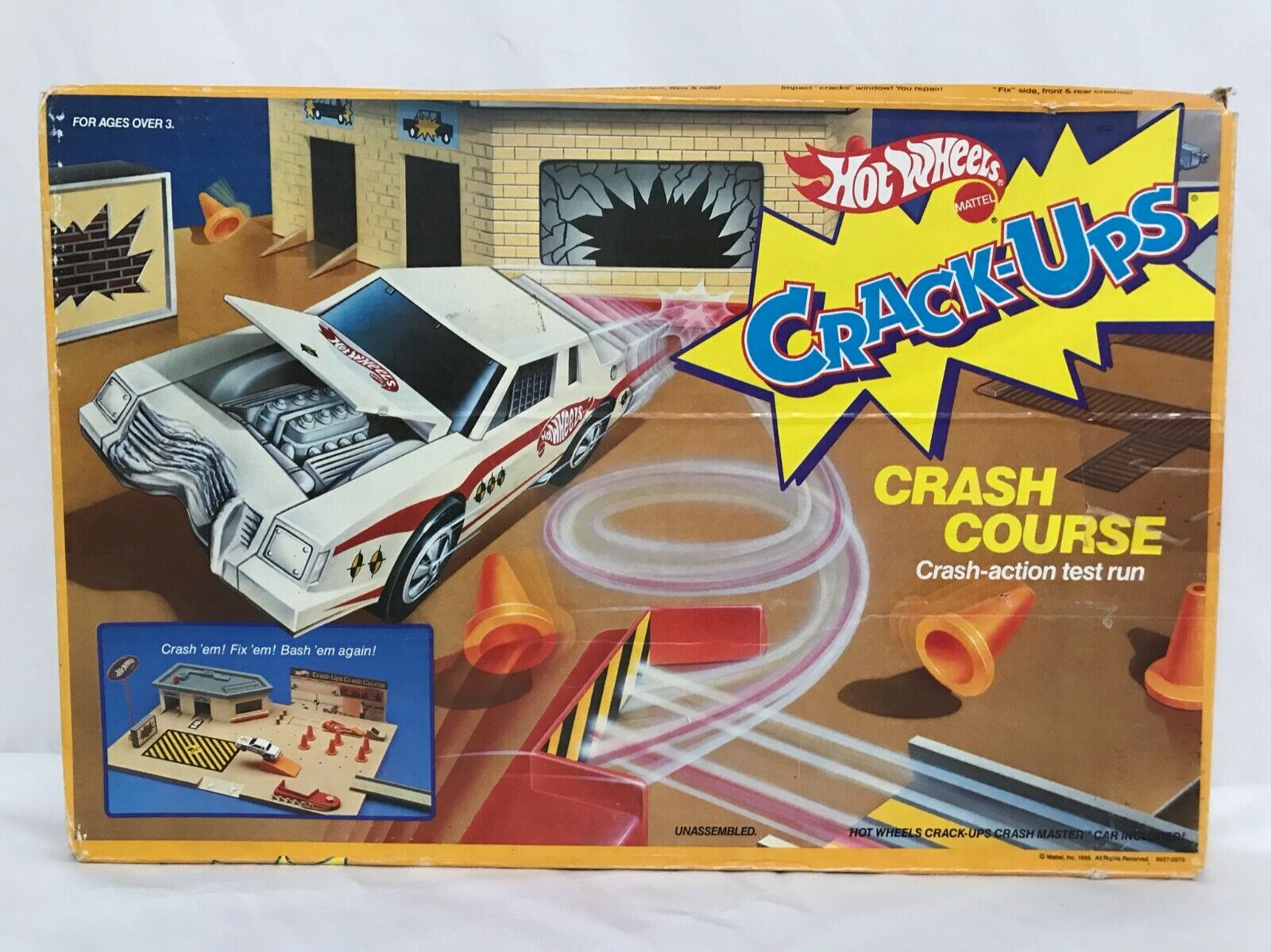 Hot Wheels Crack-Ups 1980s Mattel Vintage Toy Review 