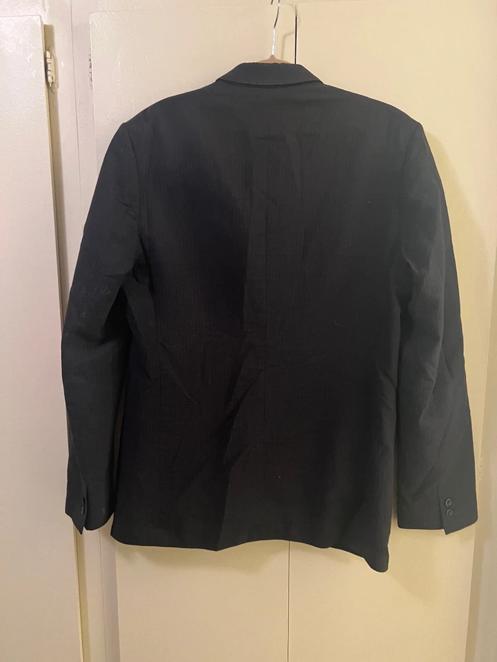 Black Balenciega Mens suit size 50 from mid 2000's pre owned - Image 2 of 4
