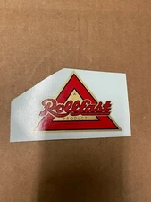 Vintage Prewar & Postwar Rollfast Red & Gold Bicycle Seat Tube & Fender Decal