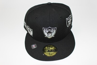 RAIDERS 59FIFTY キャップ 7 1/4 Men's New Era x Felt Black Las Vegas Raiders 59FIFTY Fitted Hat