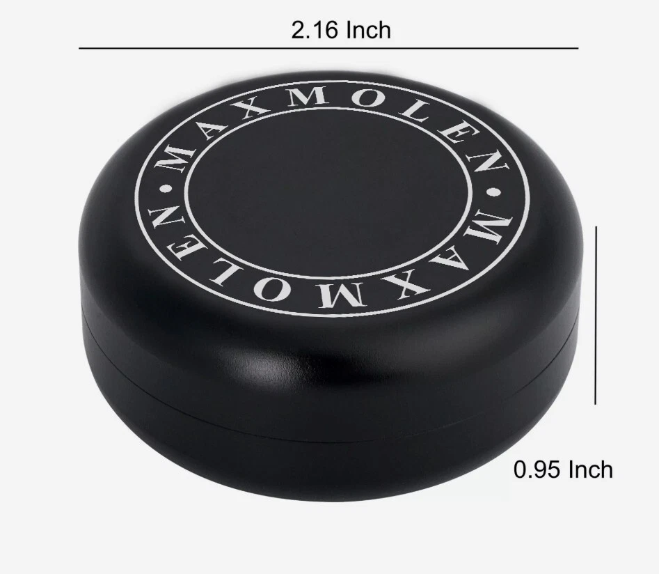 Contenedor de almacenamiento hermético - Juego 2 en 1. Aluminio portátil - a prueba de olores Foto 4 de 4