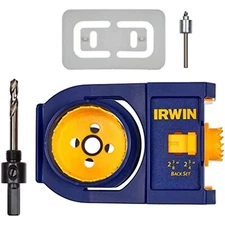 IRWIN Tools Door Lock Installation Kit, Bi-Metal (3111002)