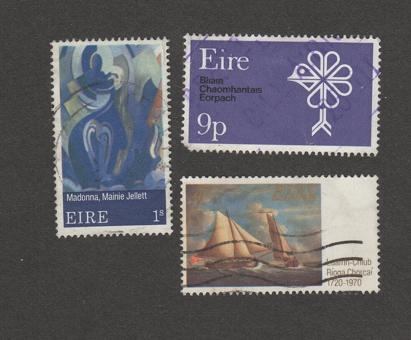 Ireland Small Collection, Older Issues. Used. Lot 22C SC 278,282,283