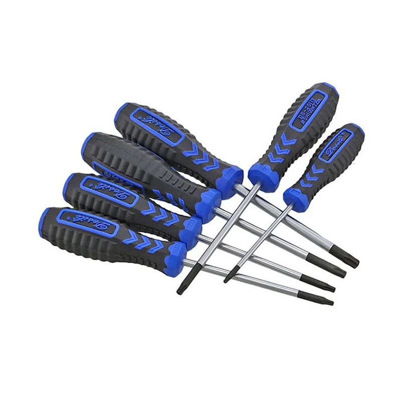 T10-T40 Torx Wrench Key Metric Bits Star Security Bit Tools L-Shape/Handle Type - Image 4 of 4