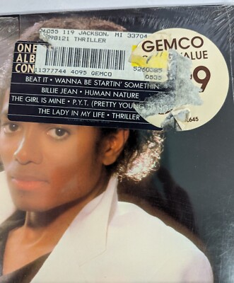 Michael Jackson Thriller Original Factory SEALED 1983 US Album w