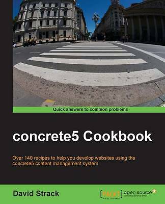 concrete5 Cookbook by David Strack (Paperback, 2013) for sale online | eBay