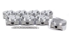 Je Pistons Sbc 4.030 In Bore Small Block Dome Forged Piston 8 Pc Pn 310562