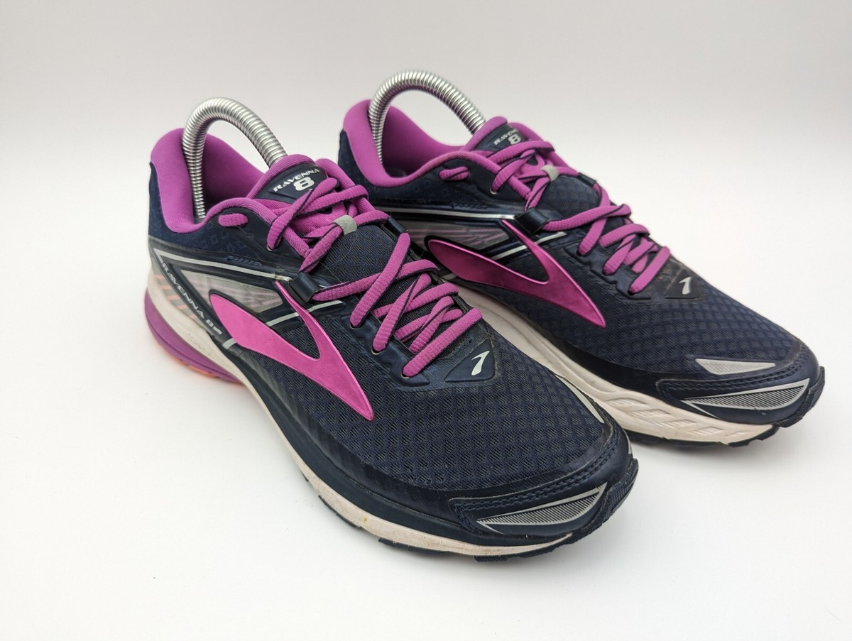 Brooks Ravenna Womens Size Running Shoes Blue Magenta