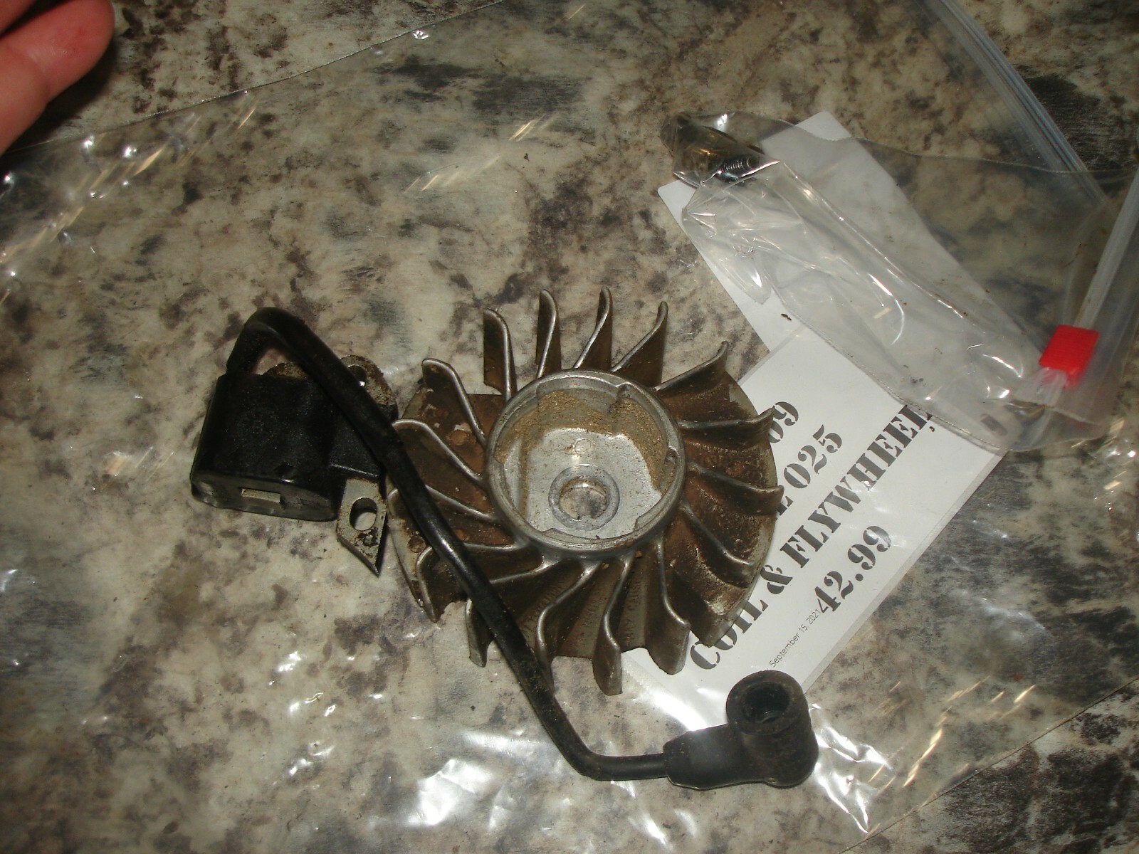 Stihl 025 coil and flywheel chainsaw part only bin 1009 eBay