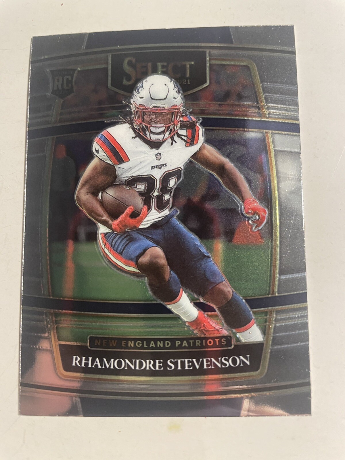 2021 Panini Select Rhamondre Stevenson #75 Rookie RC CONCOURSE BASE Patriots