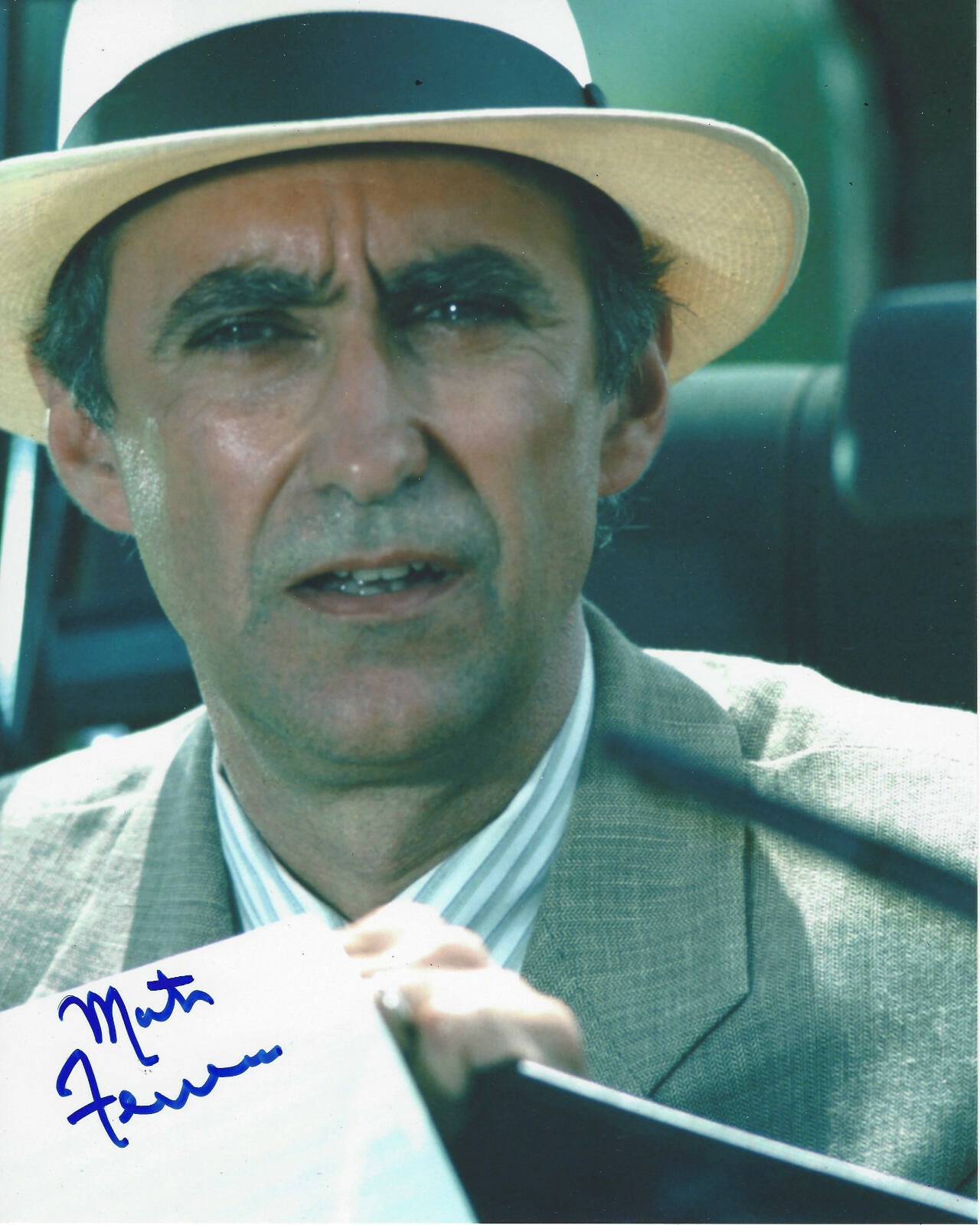 Martin Ferrero Signed Authentic 039 Jurassic Park 039 Donald 8x10 Movie Photo B W Coa Ebay