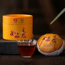 RUYI Tuocha * 2018 Premium MengHai Dayi TAETEA Ripe Pu-Erh Tea 100g Puer Tuo Cha