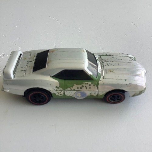 Hot Wheels Redline Sizzlers Trans Am Pearl White 1970 Mexico Working Racer - Imagen 5 de 7