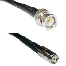 RFC240UF BNC MALE to MINI UHF FEMALE Coax RF Cable USA-Ship Lot