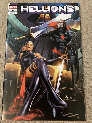hellions 8 unknown comics sinister psylocke marvel exclusive