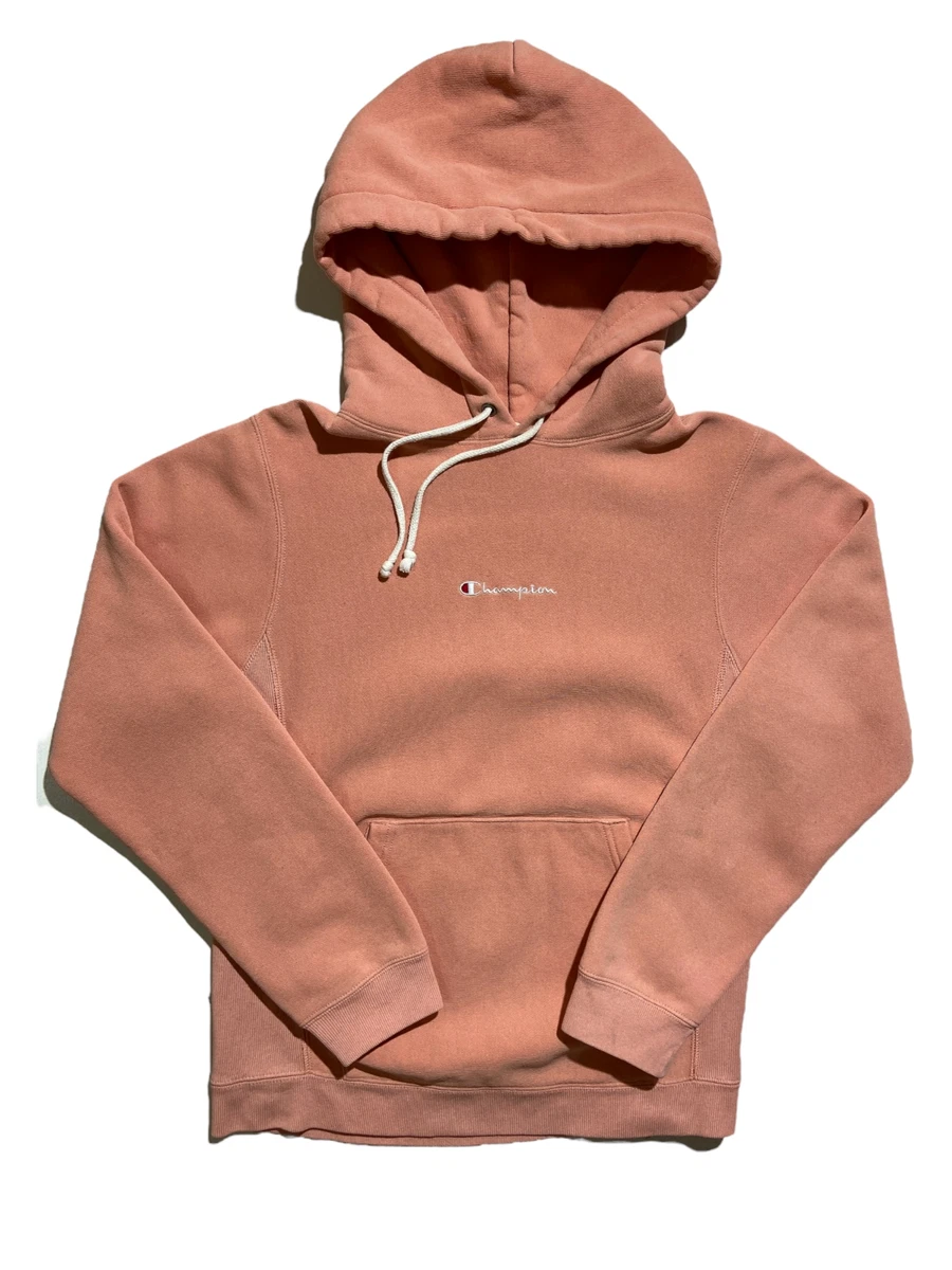 Champion pink top hoodie men