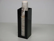 Cup and lid dispensers Holder coffee, Condiment Caddy Cup Rack Sugar Organizer 