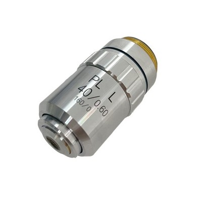 1PCS PLL 40/0.60 160/0 For Metallography Achromatic Objective Lens Thread 20.2mm