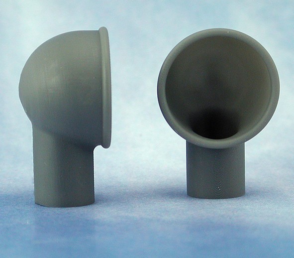 Caldercraft J-RMABR55 Cowl Vents Resin  23mm D X 35mm H   70