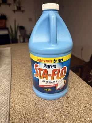 Purex Sta-Flo Liquid Starch Concentrated 64oz - Discontinued by Purex