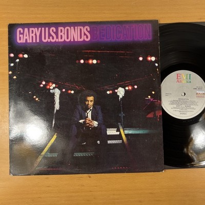 Rock Lp Gary Us Bonds Dedication On Emi - Vg/ Vg- (2In Split On Binding; Pape