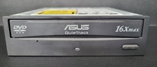 ASUS QuieTrack 16X DVD-ROM Internal IDE/PATA 5.25" Drive (DVD-E616P2)Black Bezel