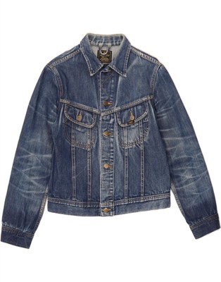 Lee Jungen Jeansjacke 9-10 Jahre Large blau Baumwolle CX06