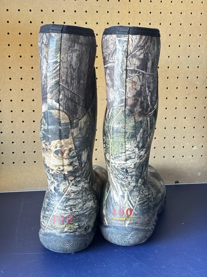 Size 13 Men’s Hunting Boots Mossy Oak Realtree Insulated Waterproof Camo - Image 4 of 4