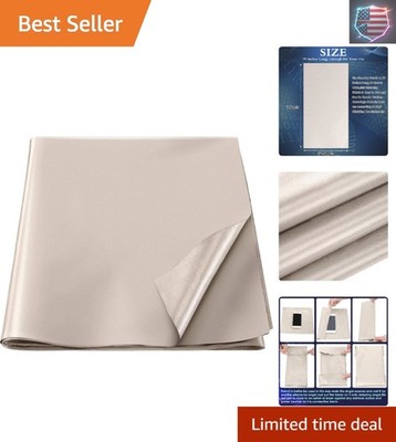 1 Roll 1 Roll Faraday Fabric 79'' x 42.5'' Emf Shield Protection Emf Blocker Fa...