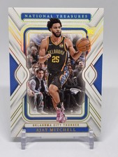 Ajay Mitchell 2024-25 National Treasures RC Gold 1/10 Thunder Rare SSP