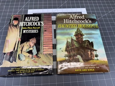 2 Alfred Hitchcock's Haunted Houseful & Solve Them Yourself Mysteries  HC