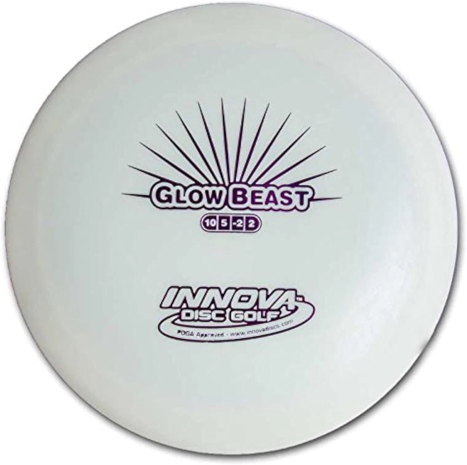 Disco de golf The Beast que brilla en la oscuridad para principiantes - 173-175 g, los colores varían Foto 2 de 4