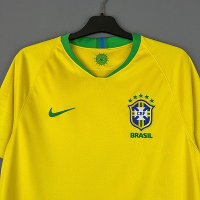 Brazil Nike Home Jersey Men's Shirt Brazilian Version Size M