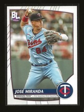 2023 Topps Big League Jose Miranda Base Card Minnesota Twins (#35)