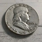 1953-S Franklin Half Dollar - 90% Silver - Free Shipping!