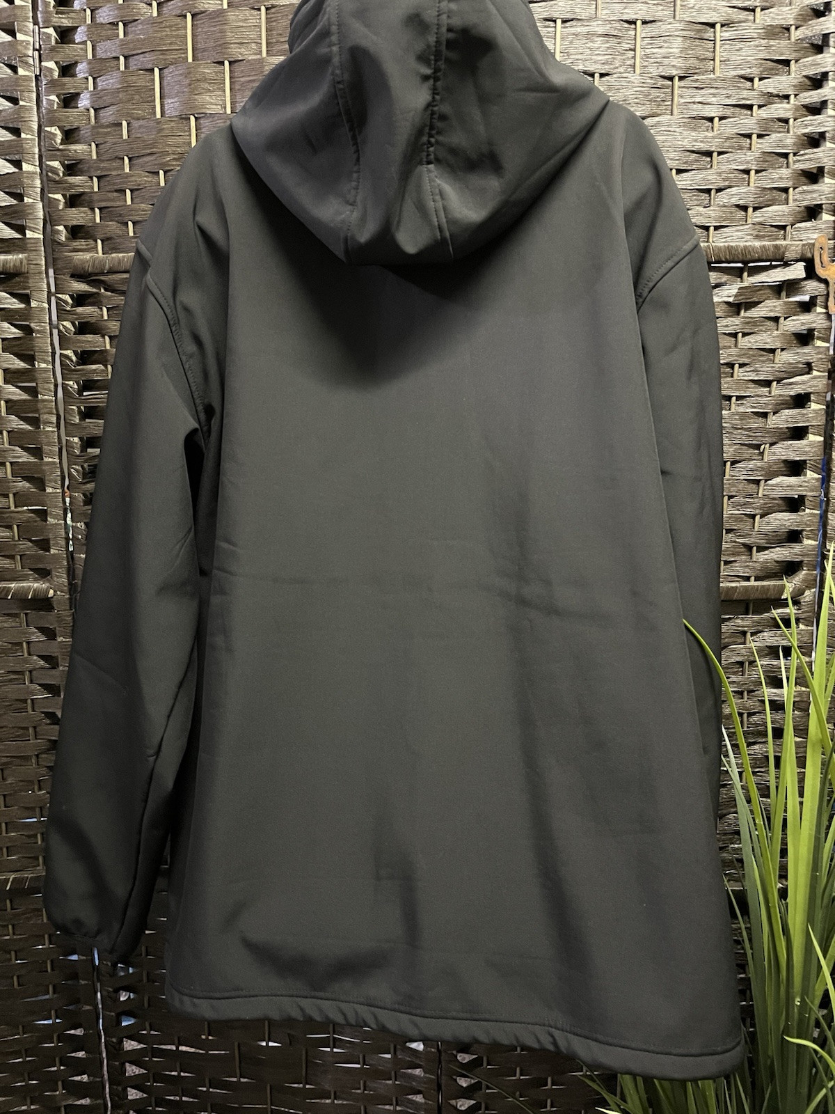 Independent Trading Poly-Tech Softshell Jacket Fu… - image 9