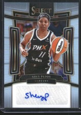 Shey Peddy 2024 Panini Select WNBA Auto Signature Silver Phoenix Mercury