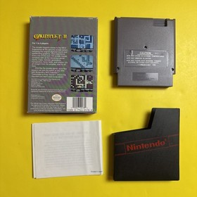 Gauntlet II 2 NES Nintendo CIB includes Box, Instructions & Cart 100% Authentic