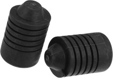 Rubber Hood Cushion Bumper Set, 2Pcs Black Inner Hood Stop for Car